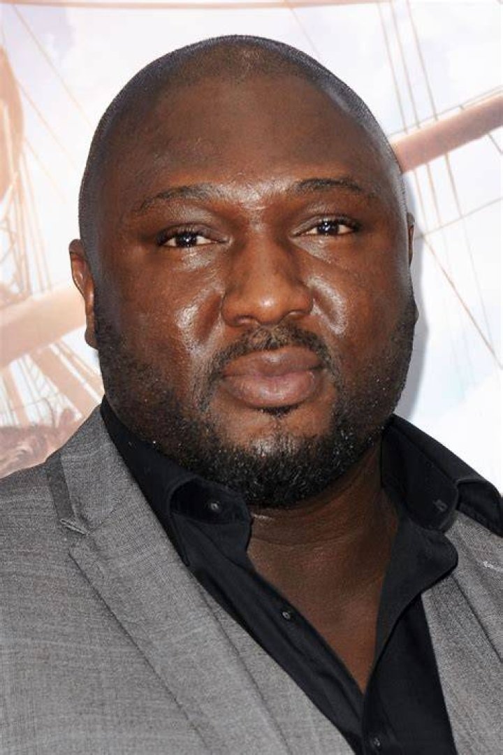 Nonso Anozie as seen while taking a selfie with Bresha Webb in 2018
