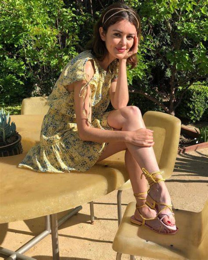 Nora Zehetner in an Instagram selfie as seen in April 2018