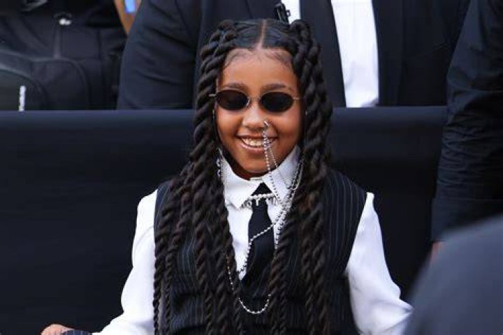 North West's funny tall pose in May 2018