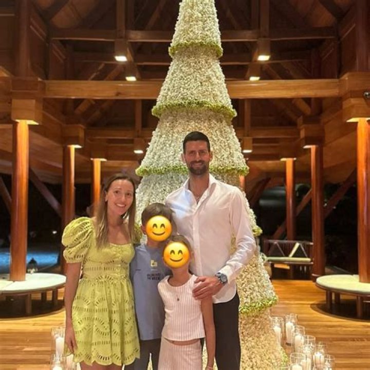 Novak Djokovic in an Instagram post as seen in January 2019