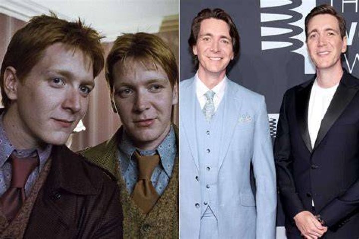 Oliver Phelps (Corner Right) at the seaside with his friends in June 2018