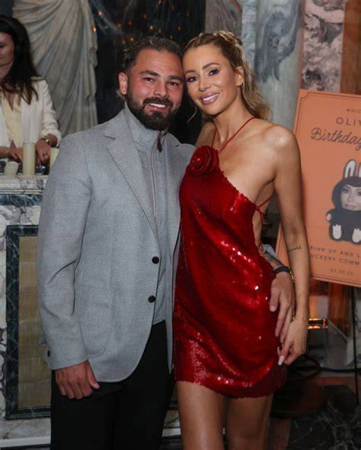Olivia Attwood seen with Bradley Dack in December 2022