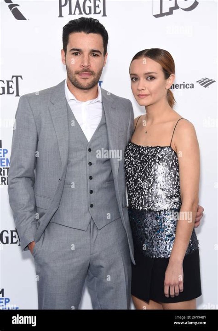 Olivia Cooke with Christopher Abbott during the IFP Gotham Independent Film Awards 2015