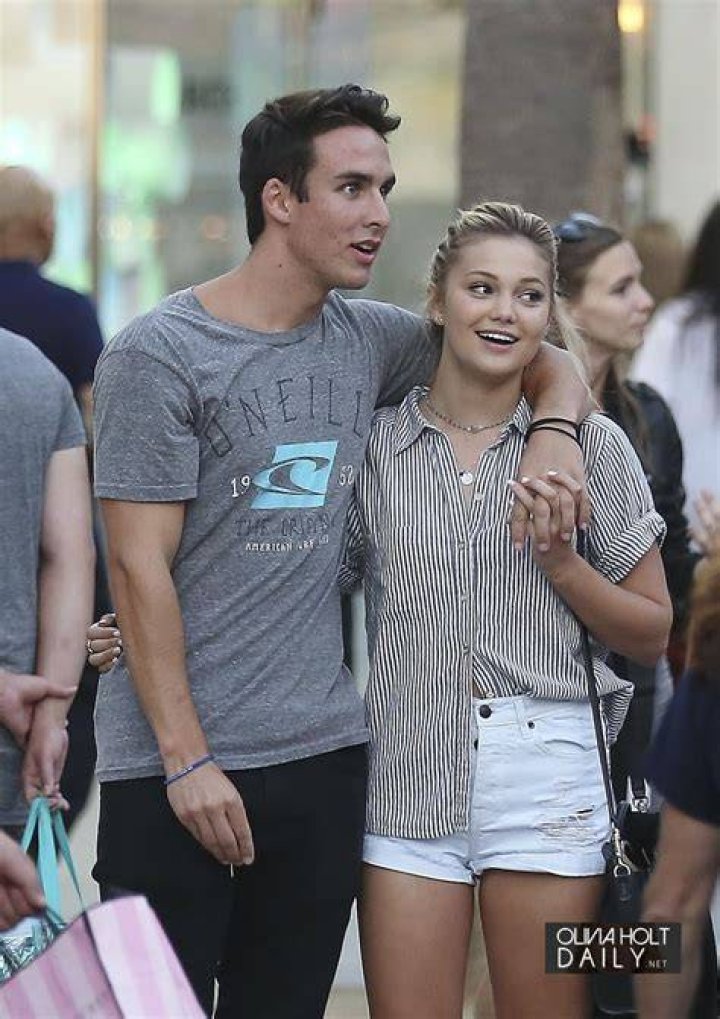 Olivia Holt and her boyfriend Luke Benward