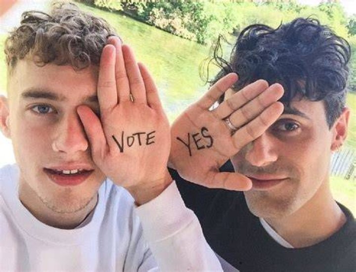 Olly Alexander and boyfriend Neil Amin-Smith