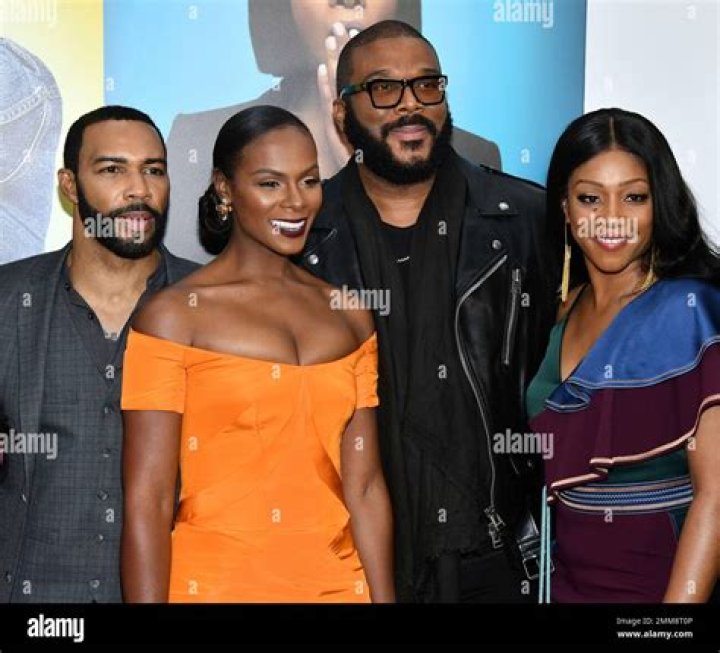 Omari Hardwick and Tiffany Haddish as seen in April 2018