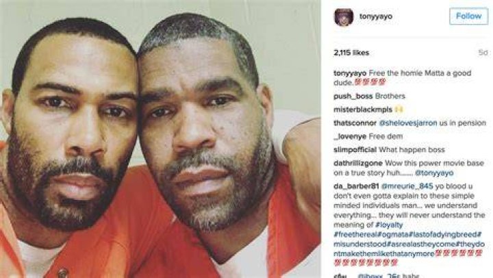 Omari Hardwick in a selfie in March 2018