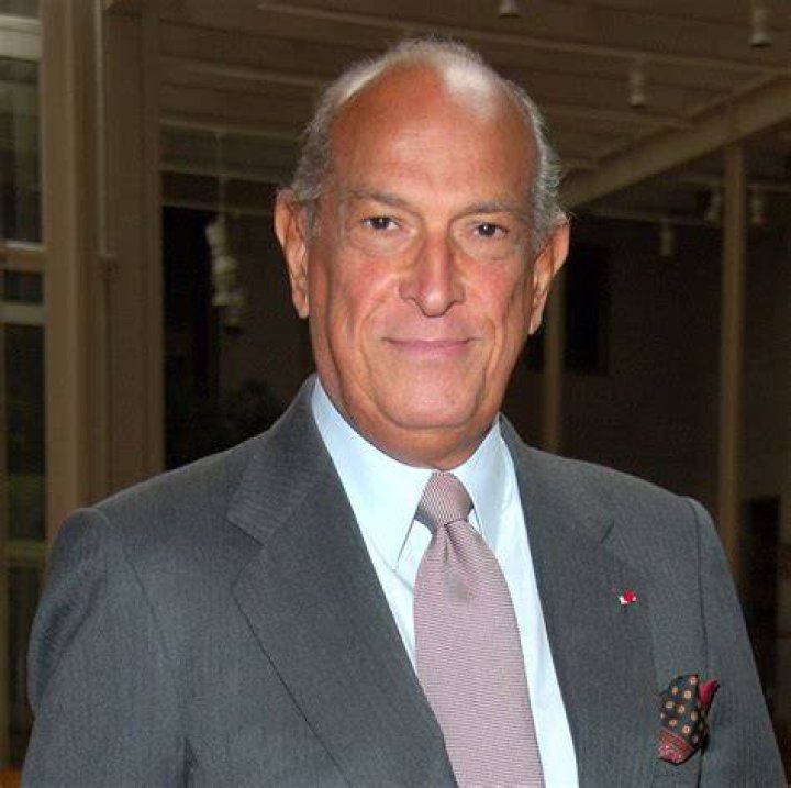 Oscar de la Renta duringa an interview as seen in March 2013