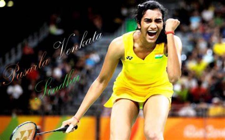 P. V. Sindhu as seen in February 2019