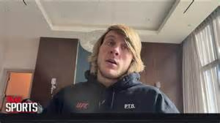 Paddy Pimblett as seen while posing for a picture at Hollywood Sign, California in 2022