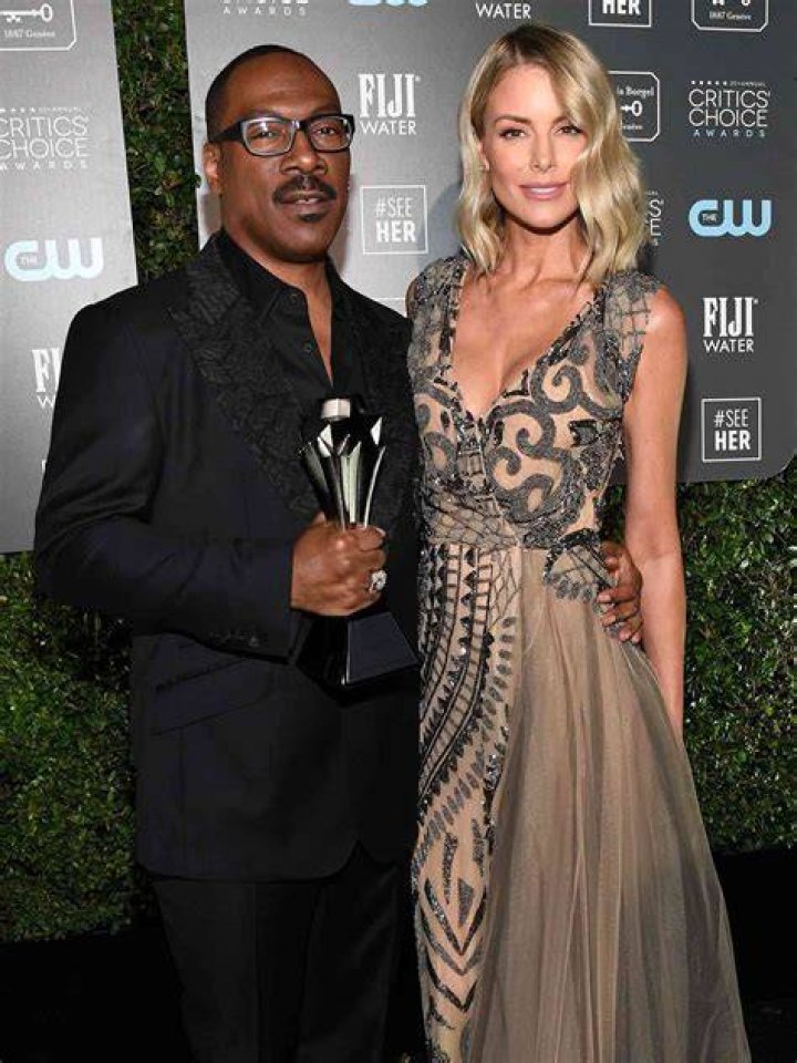 Paige Butcher and Eddie Murphy