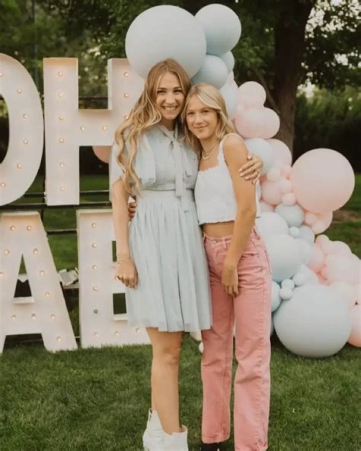 Paislee Nelson and her sister PresLee Nelson as seen in a picture that was taken in August 2019