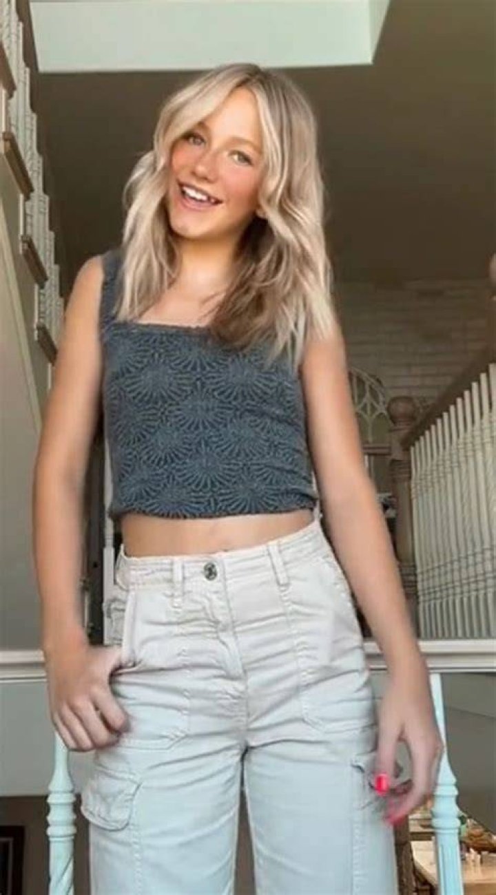 Paislee Nelson as seen in a selfie that was taken in September 2019