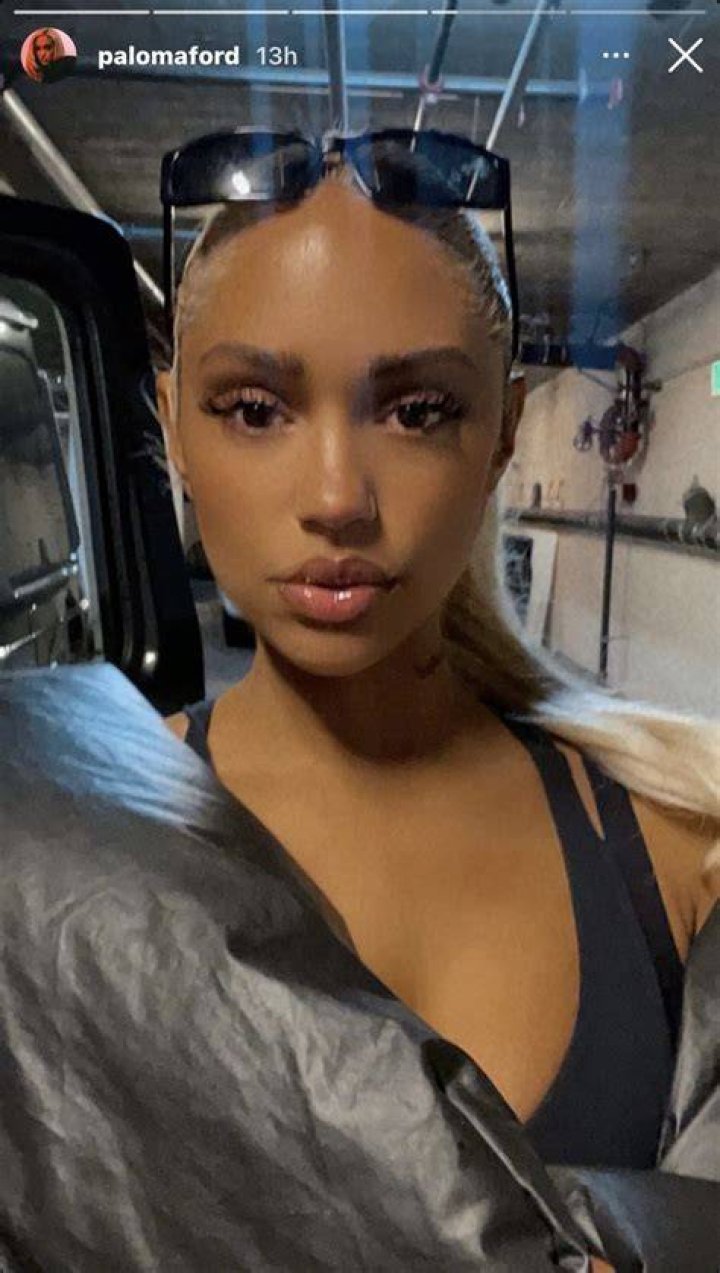 Paloma Ford in an Instagram selfie as seen in October 2016