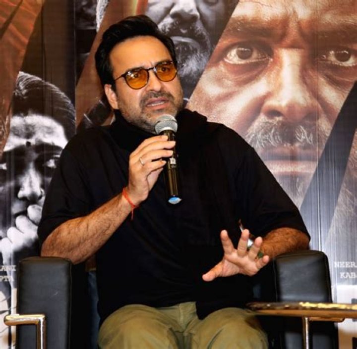 Pankaj Tripathi during a press conference in July 2013