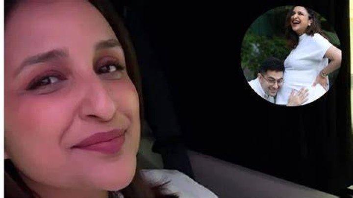 Parineeti Chopra eating golgappas.