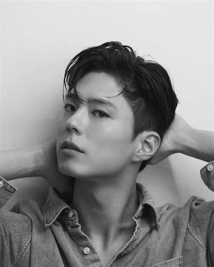 Park Bo-gum as seen in a picture taken during an event in May 2018
