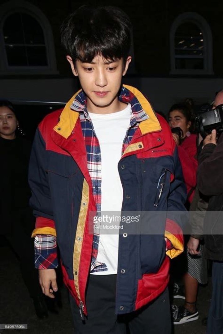 Park Chanyeol at the Fashion Kode in July 2014