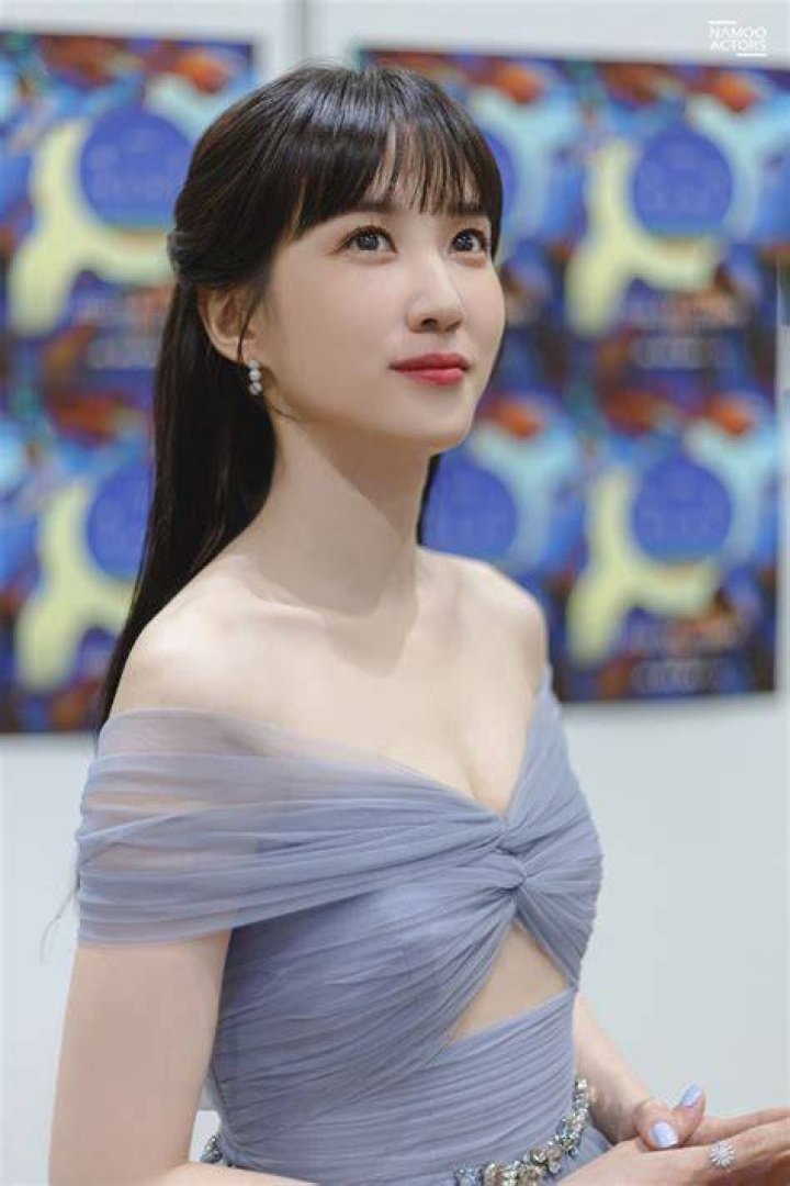 Park Eun-bin as seen while smiling for the camera in July 2022