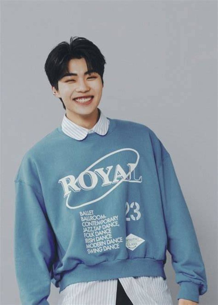 Park Gun-wook as seen while smiling for a picture in May 2023