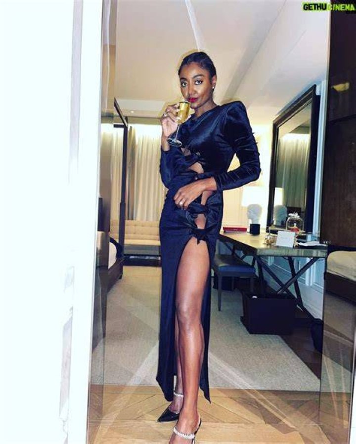 Patina Miller in an Instagram selfie as seen in April 2019
