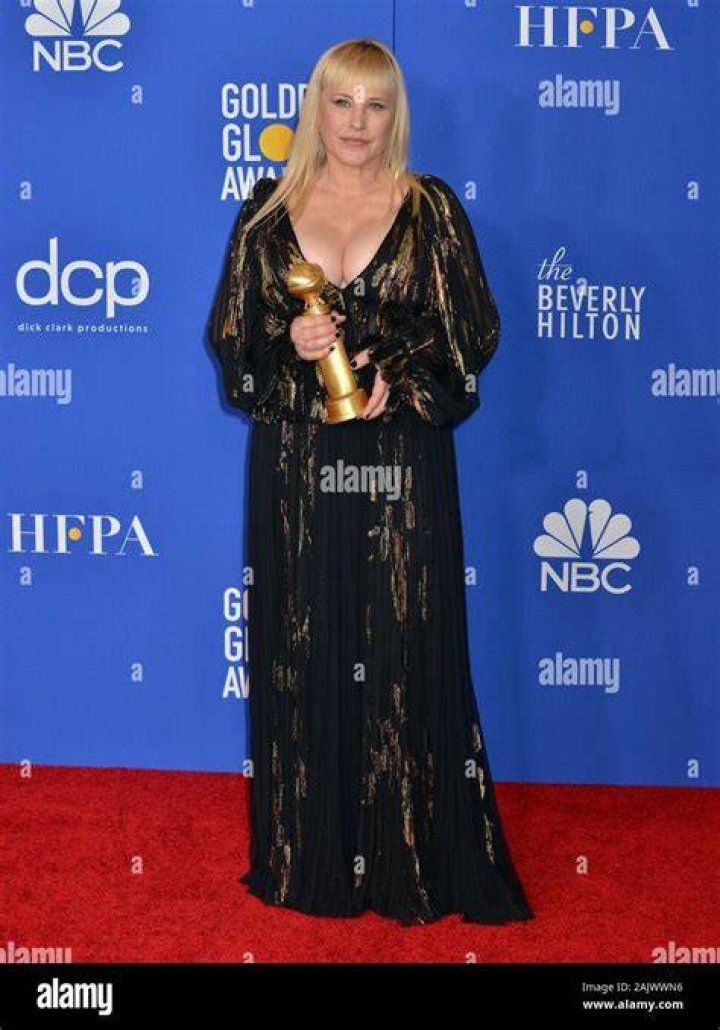 Patricia Arquette at Golden Globe Awards 2015.