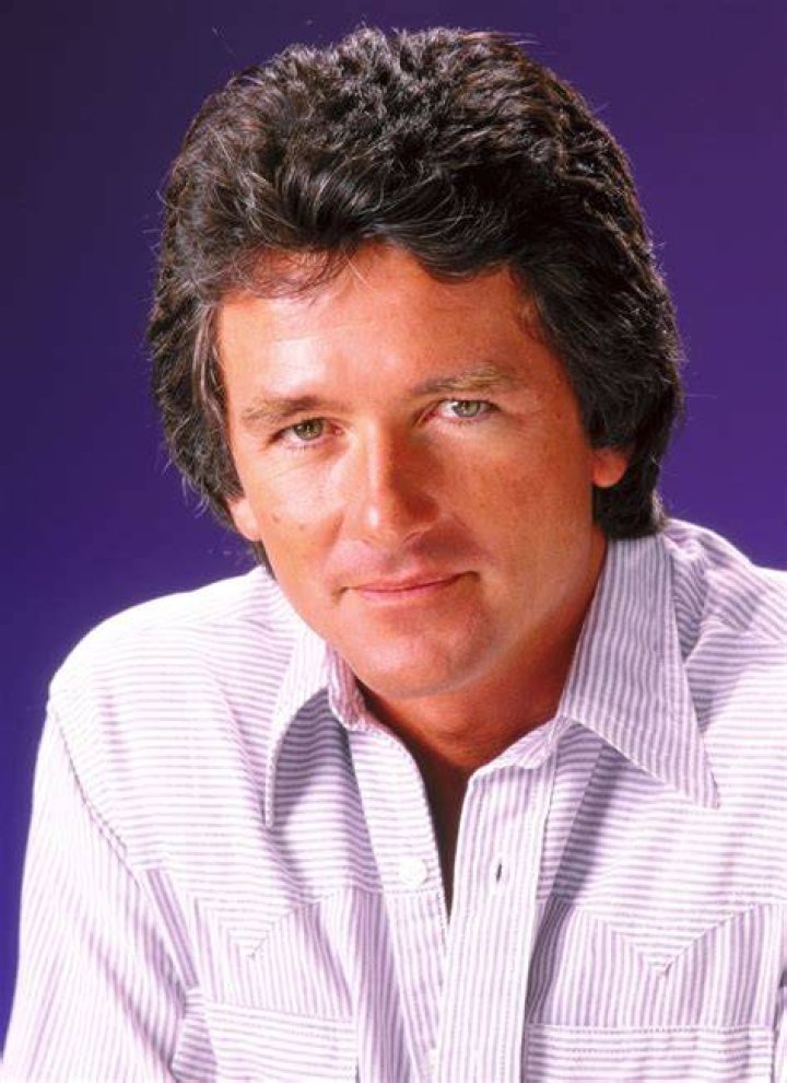 Patrick Duffy posing for a selfie with a fan in October 2020