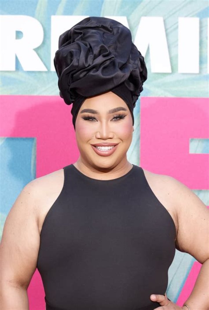 Patrick Starrr capturing his glamorous side in a selfie in February 2018