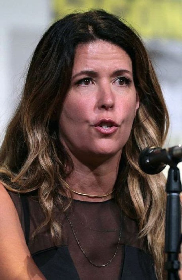 Patty Jenkins as seen speaking at the San Diego Comic-Con International in 2016