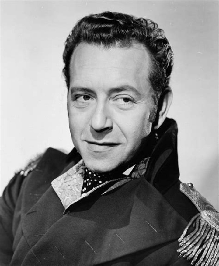 Paul Henreid as seen in an original publicity photo signed 'To Saul Goodman', 1940s