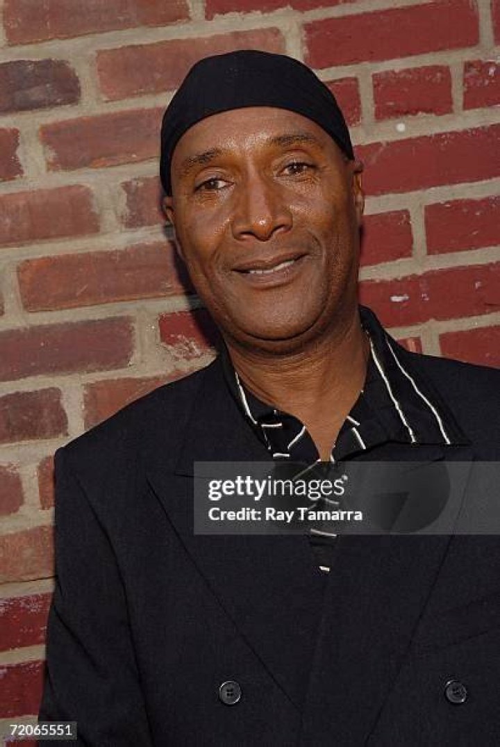 Paul Mooney pictured at a promotional event for Charlie Murphy to promote his book 'The Making of a Stand Up Guy' in December 2009