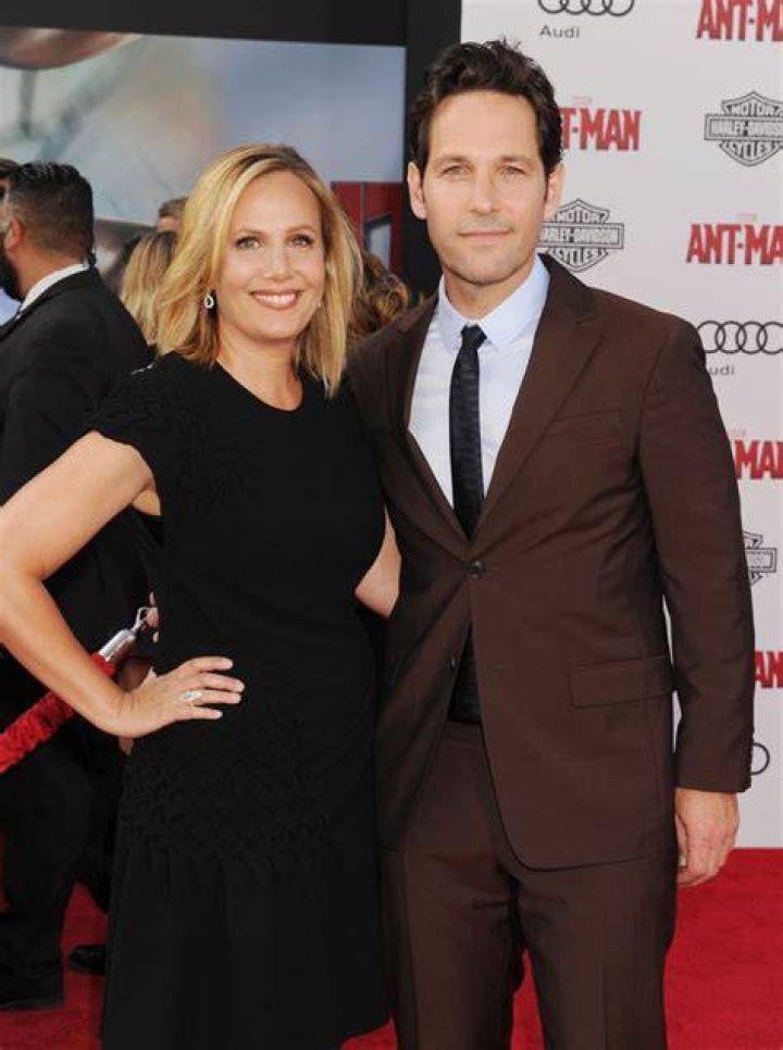 Paul Rudd with his wife Julie, son Jack, and daughter Darby at the Hollywood Walk of Fame