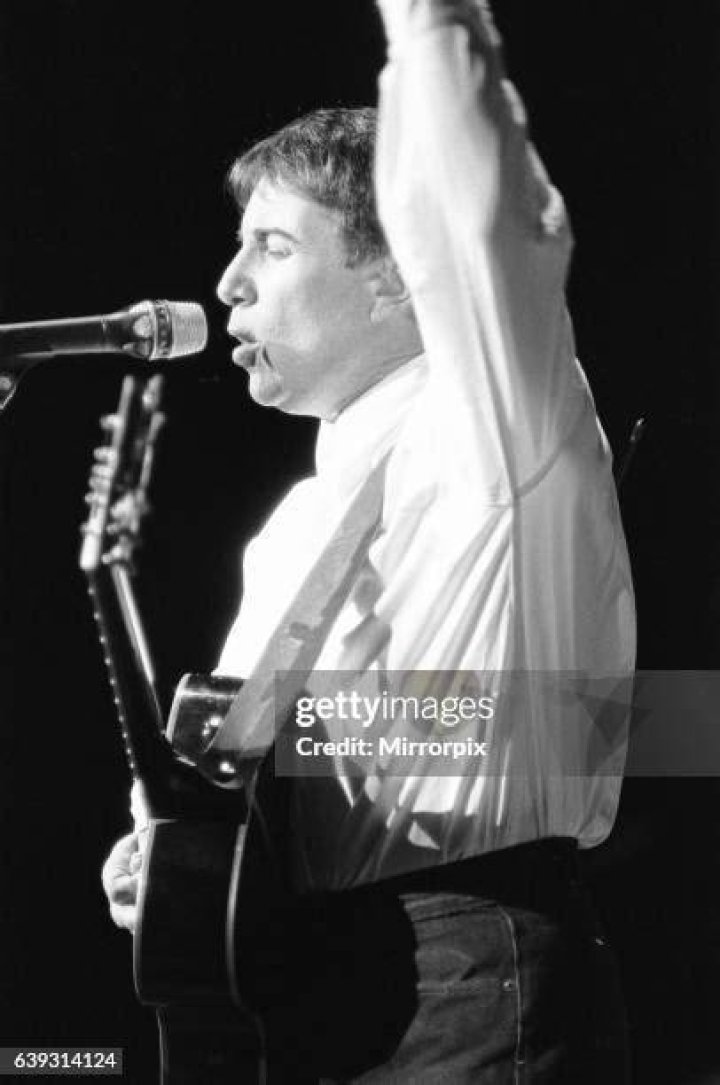 Paul Simon as seen during the Kennedy Center Honors 2002