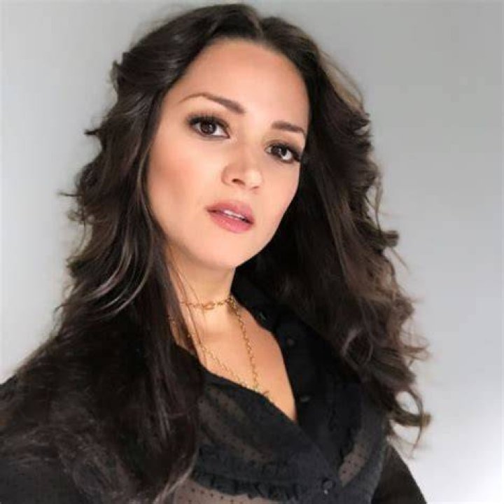 Paula Garcés in October 2021 having gone back to the time she was blonde