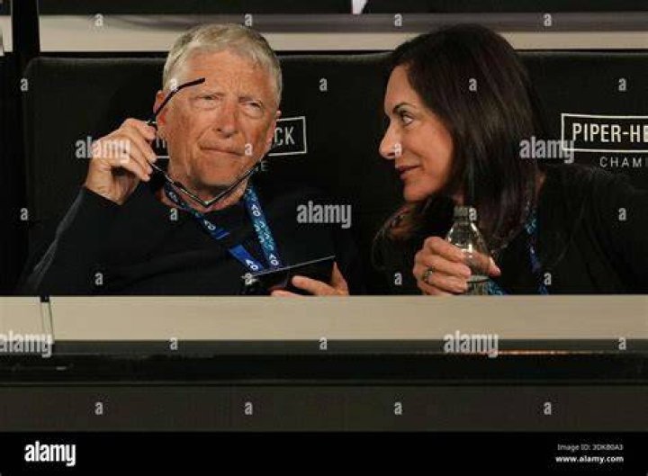 Paula Hurd at Men's Singles Final during the Australian Open in February 2023