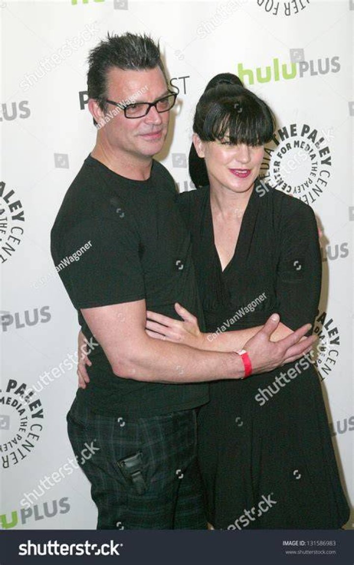 Pauley Perrette and Thomas Arklie at the TrevorLIVE LA Event in December 2015