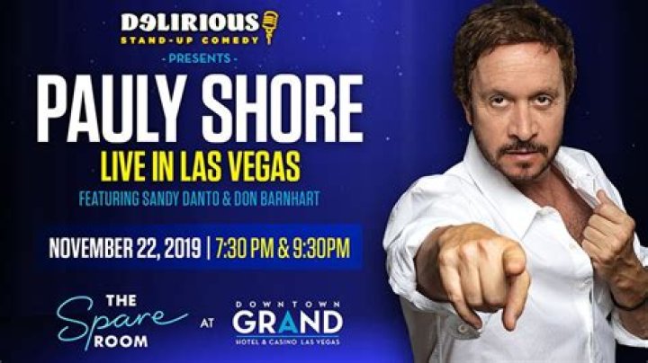 Pauly Shore in Las Vegas, Nevada in 2008