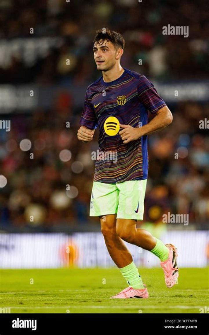 Pedri as seen in an Instagram Post in October 2022