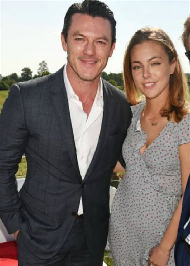 Peggy Nesbitt and Luke Evans as seen in May 2017