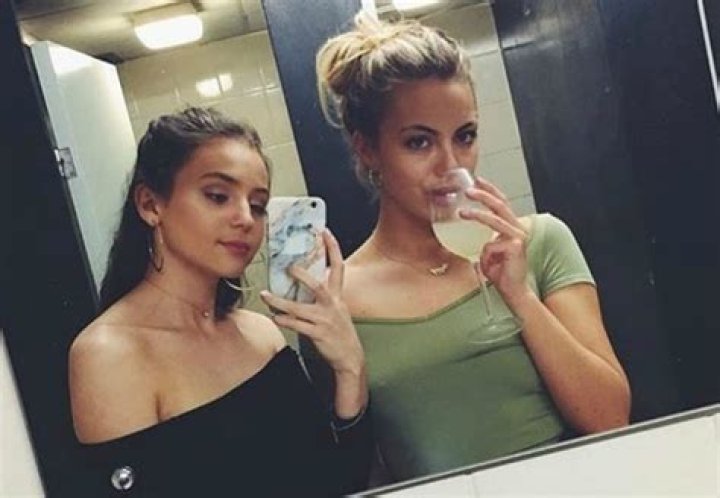 Peggy Nesbitt (Right) and Mily Cashman in a selfie in March 2018