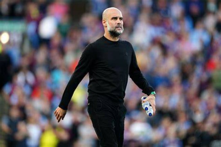 Pep Guardiola in an Instagram selfie from February 2020