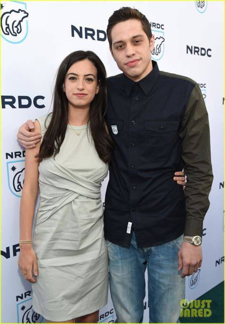 Pete Davidson with girlfriend Cazzie David at Rob Lowe’s roast in August 2016