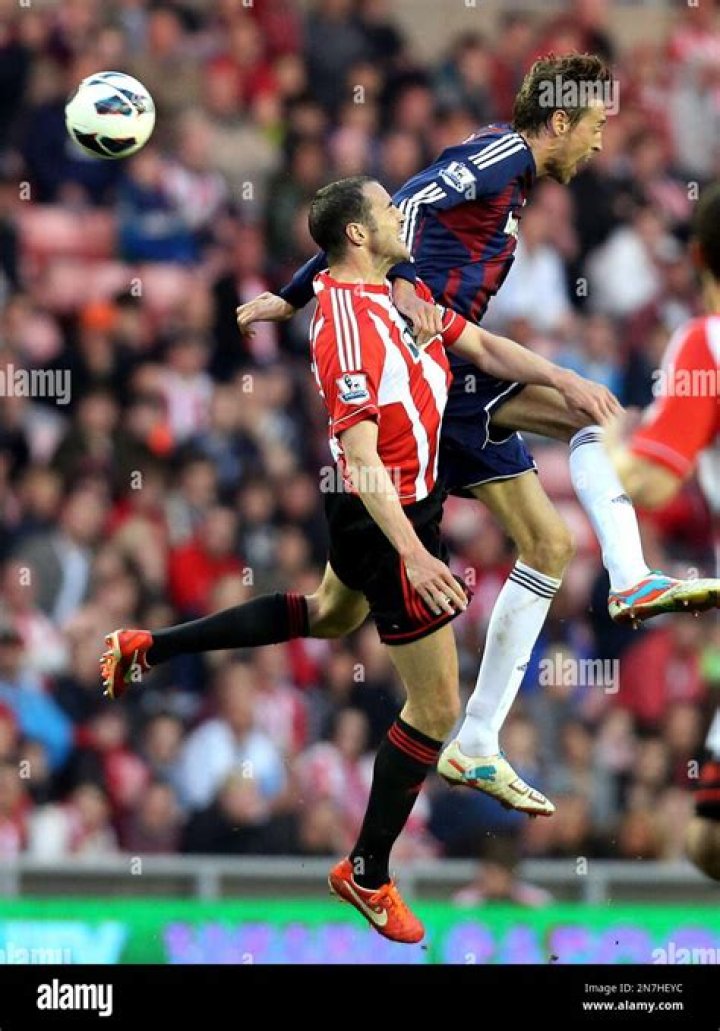 Peter Crouch during a match in April 2014