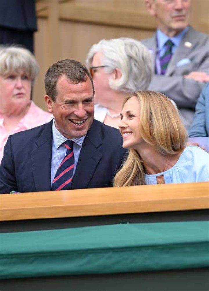 Peter Phillips with his mother Princess Anne (Right) and grandmother Queen Elizabeth II at the Badminton Horse Trials in 1983
