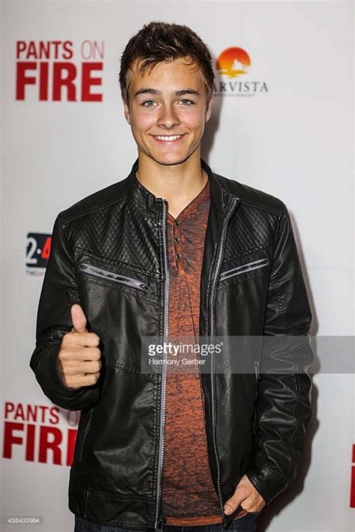 Peyton Meyer arrives at The Weinstein Company's premiere of 'Vampire Academy' at Regal 14.