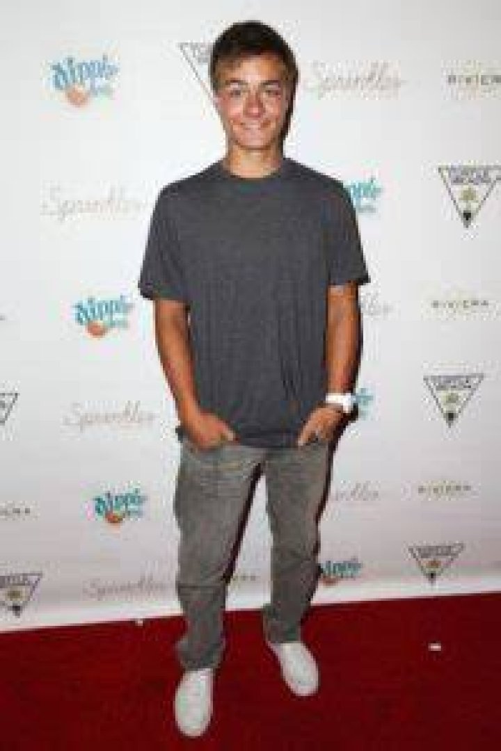 Peyton Meyer during Blake Michael's 18th Birthday at Riviera 31 on August 9, 2014.