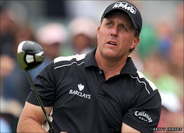Phil Mickelson at 2008 US Open Torrey Pines in San Diego, California in 2008