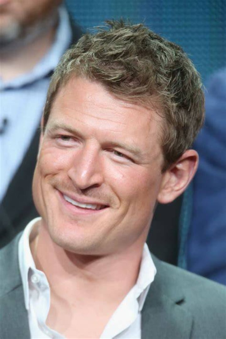 Philip Winchester as seen while taking a selfie with Megan Coughlin in September 2015