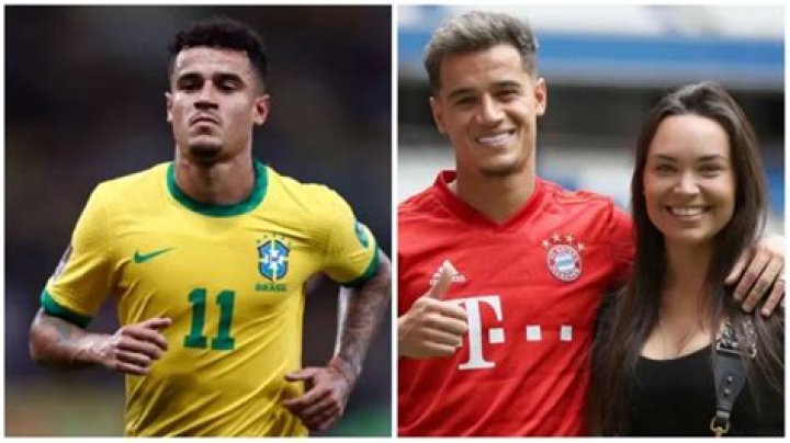 Philippe Coutinho and Aine Coutinho