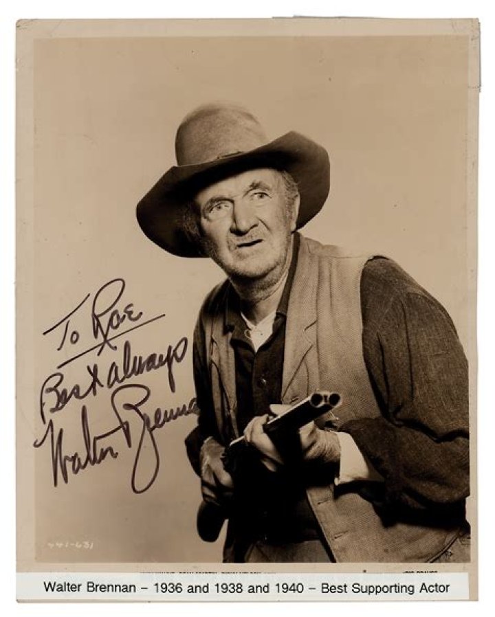 Photo of Walter Brennan from the television program The Guns of Will Sonnett in August 1967